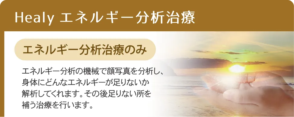 エネルギー分析治療